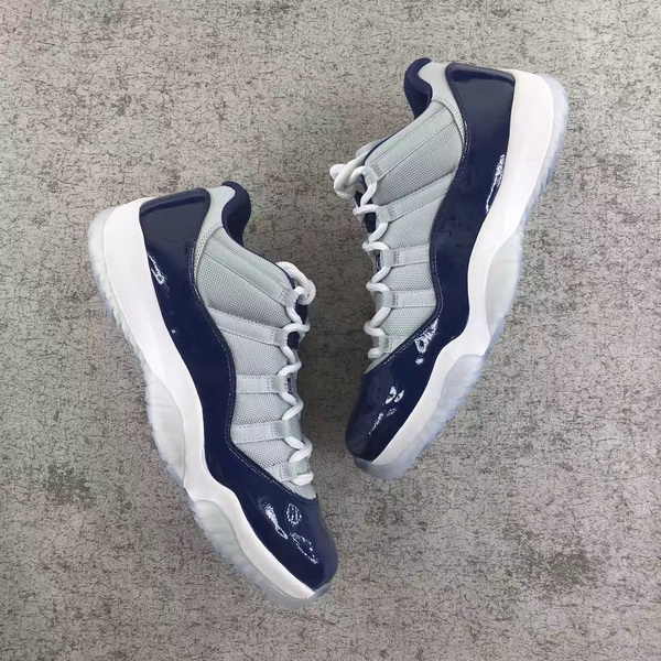 Authentic Air Jordan 11 Low Georgetown